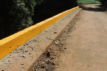 Obra de ponte em Santa Apolônia facilitará acesso de máquinas de grande porte