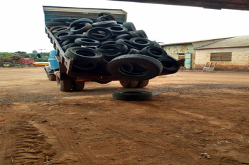 Agricultura e meio ambiente recolhem mais de 500 pneus para descarte