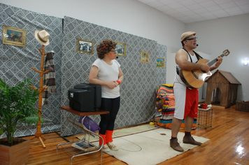 Foto - Celebração à vida e as amizades no almoço dos Idosos de Pejuçara