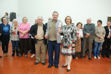 Foto - Celebração à vida e as amizades no almoço dos Idosos de Pejuçara