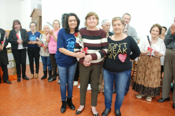 Foto - Celebração à vida e as amizades no almoço dos Idosos de Pejuçara