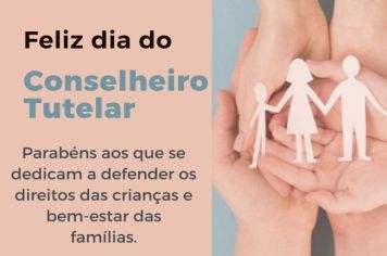 18 de Novembro- Dia do Conselheiro Tutelar.