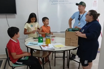 Crianças do CRAS retomam atividades com orientações em saúde bucal 