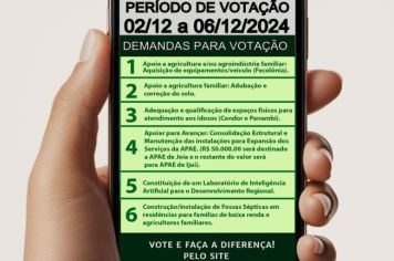 Inicia a votação da Consulta Popular 2024