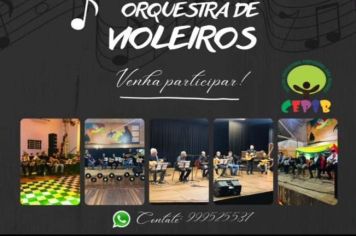 Orquestra de Violeiros do CEPIB-Aberta a participação