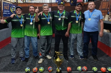 Servidores de Pejuçara conquistam título no Campeonato de Bocha da AMUPLAM  