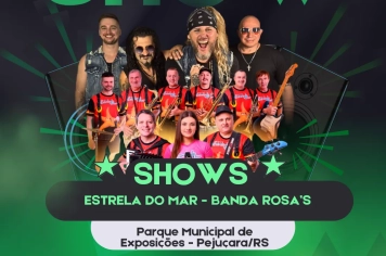 10ª Expofeira de Pejuçara - Show com Estrela do Mar e Banda Rosas’s