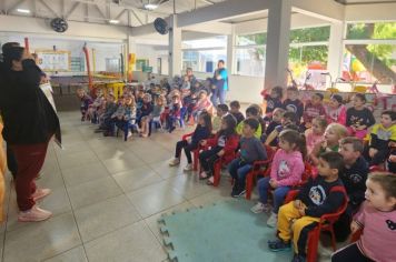 Emei Maria Schuster tem atividade do Maio Laranja 