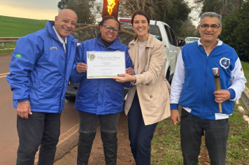 Pejuçara recebe o Fogo Simbólico da Pátria e dá início às comemorações cívicas
