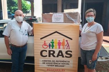 Cras recebe kits para distribuição as crianças integrantes de programas sociais do município