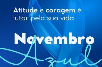 Novembro Azul:campanha de prevenção ao câncer de próstata