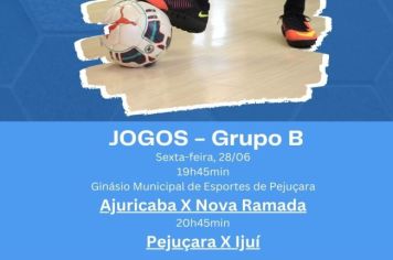 Copa Amuplam 40+: Equipe de Pejuçara enfrenta Ijuí nesta sexta-feira