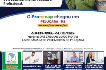 Atenção, oportunidade de qualificação!