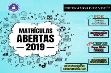 Prazo para matriculas e rematriculas vai até 14 de dezembro