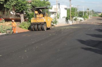Novas obras de asfalto contemplam 5 quadras em Pejuçara