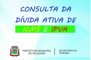 Consulta a dividas de IPVA e ICMS pode ser feita via site do município