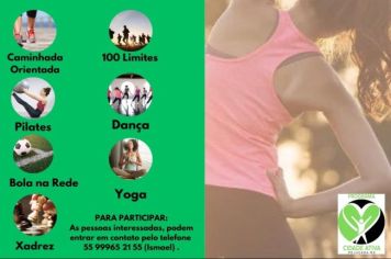 Cidade ativa oferece várias atividades gratuitas para a população