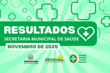 Confira o desempenho da Secretaria Municipal de Saúde no mês de novembro de 2025