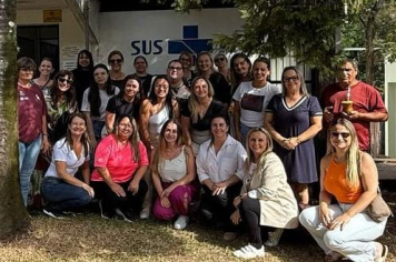 Profissionais da saúde participam de encontro presencial do curso Saúde e Bem Viver em Ijuí  