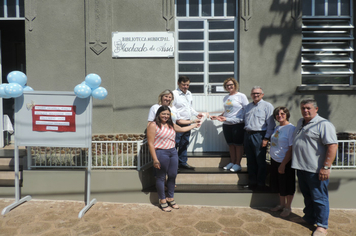 Biblioteca Pública Machado de Assis ganha espaço em prédio histórico de Pejuçara