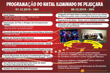 Reunião discute detalhes da programação do Natal Iluminado de Pejuçara
