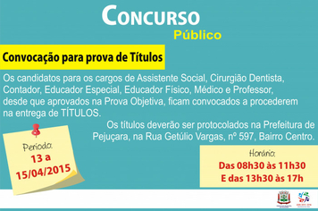 CONCURSO PÚBLICO