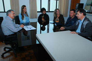 PREFEITO RECEBE A VISITA DOS NOVOS GERENTES DA EMATER