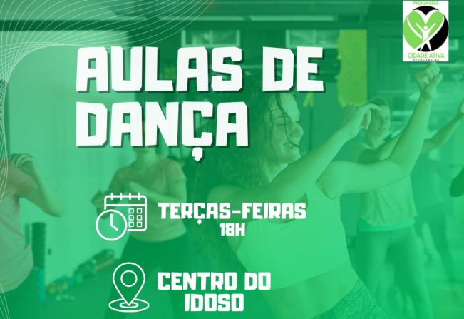 Aulas de dança nas terças-feiras