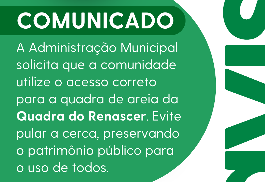 Comunicado - Obras