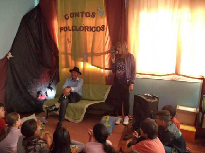 Folclore na Escola Municipal Pejuçara