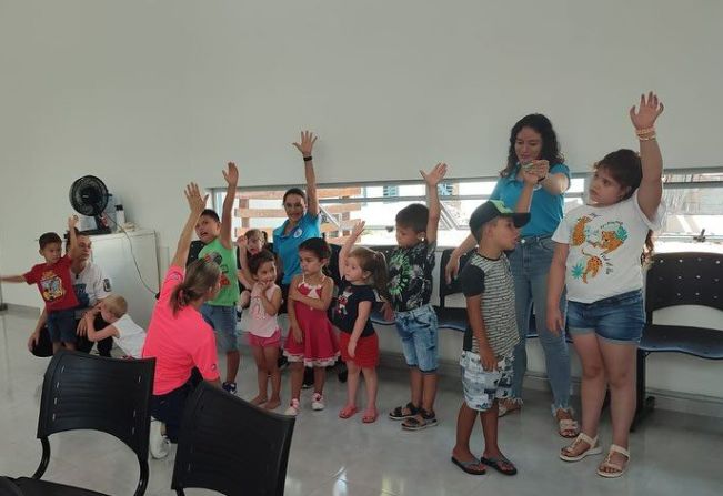 Grupo de Estimulação Infantil focado no desenvolvimento das crianças