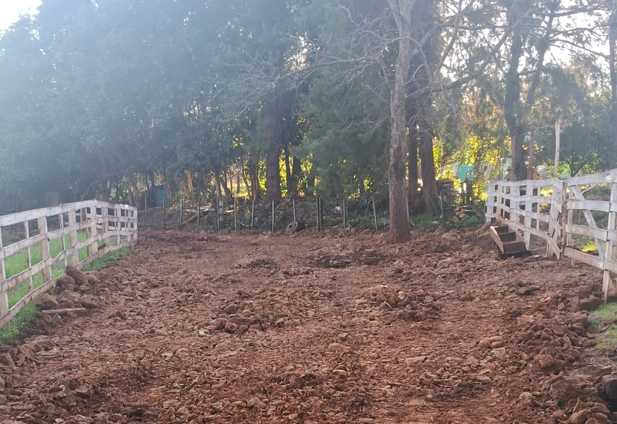 Rincão de Jesus recebe melhorias nas estradas
