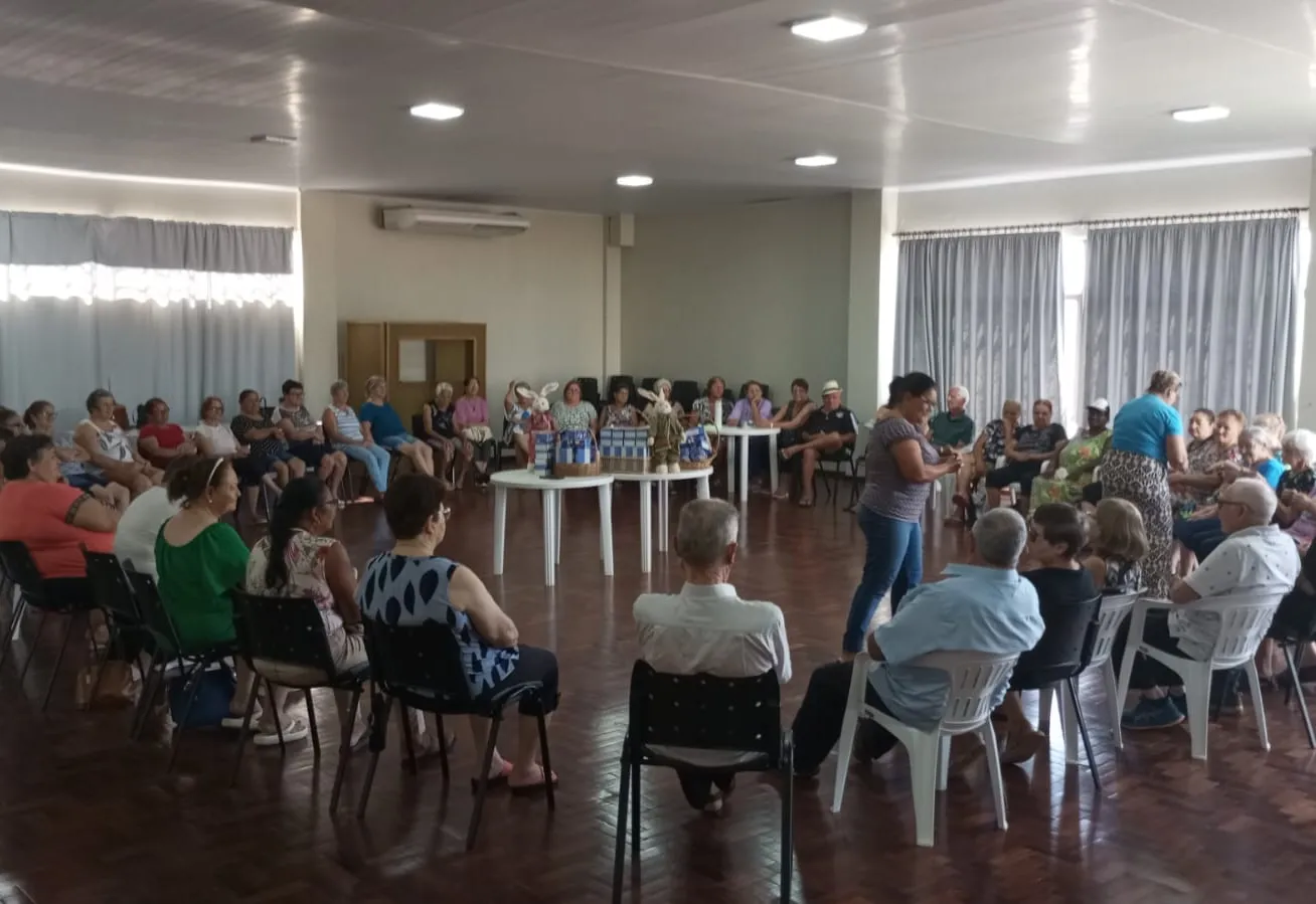 Secretaria de Assistência Social celebra a Páscoa com grupos do PAIF e Conviver 