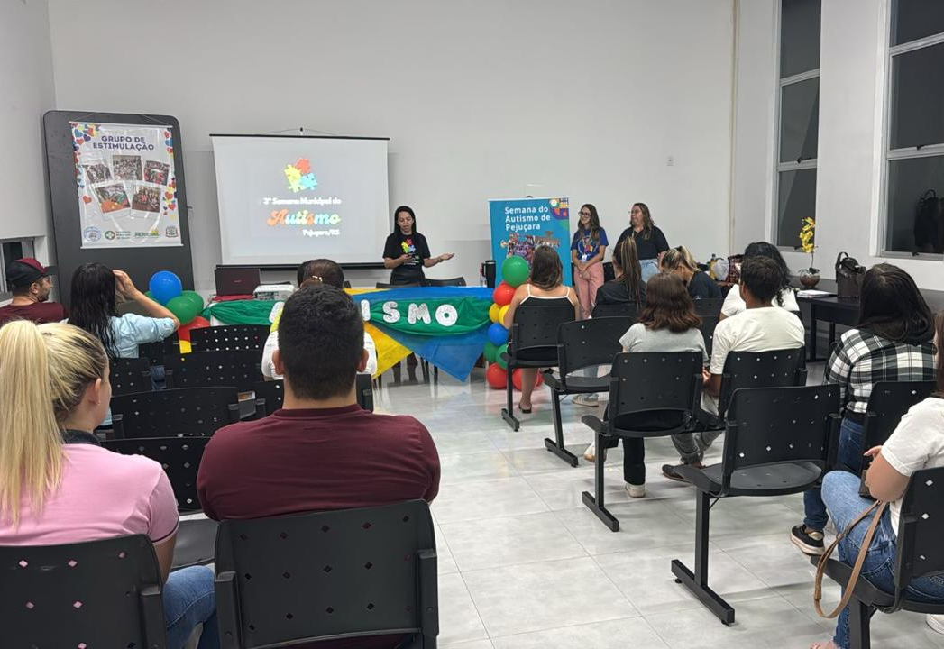 Prefeitura de Pejuçara promove palestra de abertura da 3ª Semana Municipal do Autismo