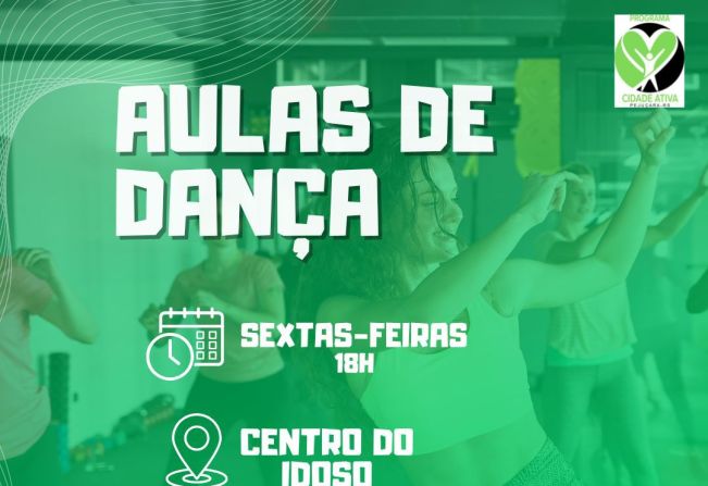 Cidade Ativa: Hoje é dia de aula de dança