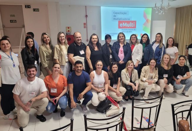 Capacitação de Multiplicadores e Multi fortalecimento da APS e do SUS
