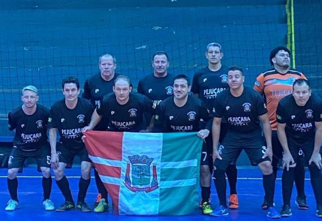  Pejuçara estreia na Copa Amuplam de Futsal 40+ com vitória de 6 gols