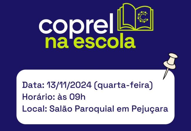 Quarta-feira tem Coprel na Escola
