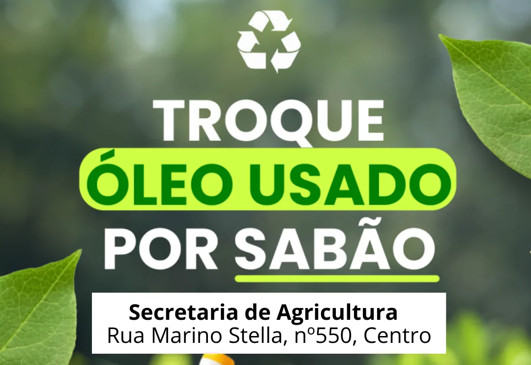 Troque seu óleo de cozinha por sabão em barra