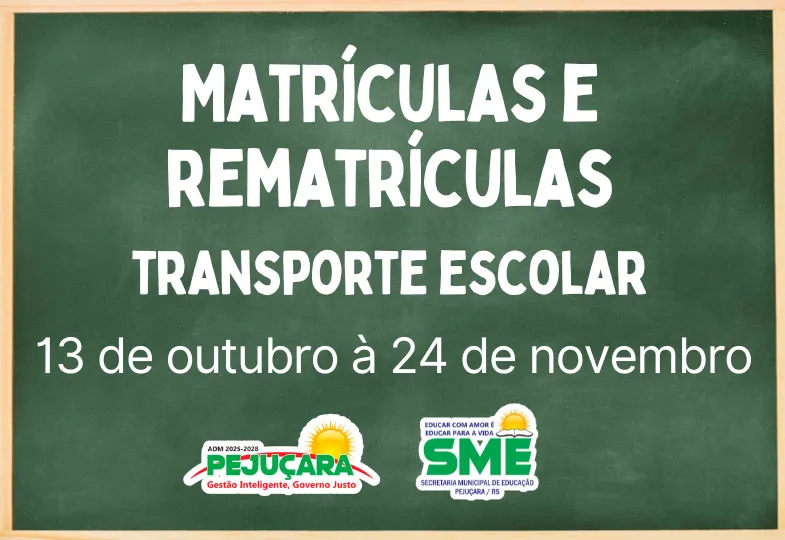 Matrícula e rematrículas 