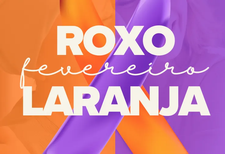 Fevereiro Roxo e Laranja 