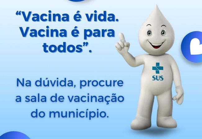 Confira o horário de funcionamento da Sala de Vacinação
