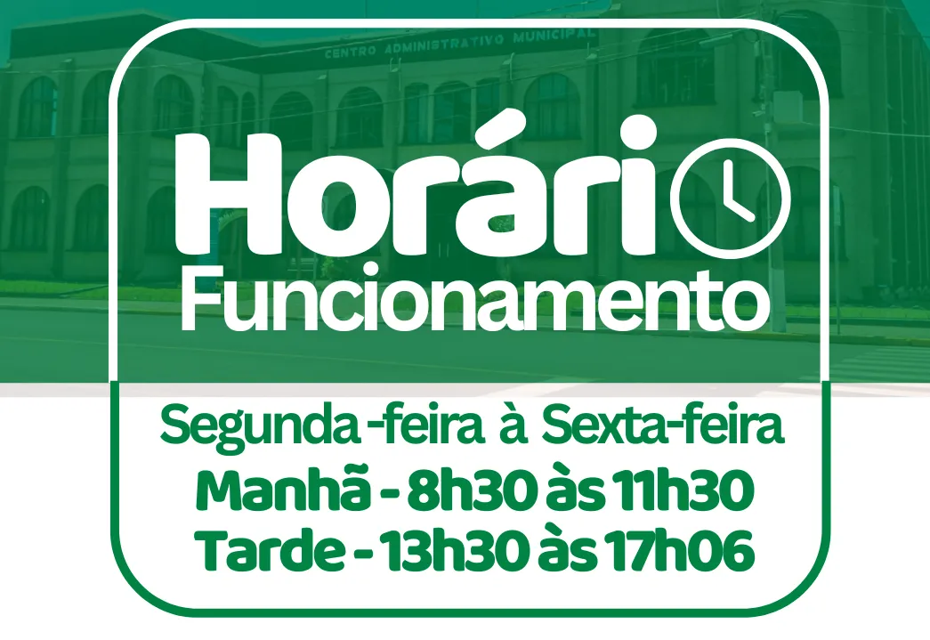 Administração Municipal retoma horário normal de funcionamento em todas repartições públicas 