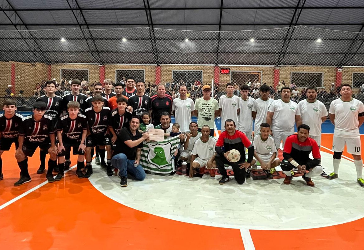 Ginásio Municipal recebe a 4ª rodada do Campeonato Municipal de Futsal