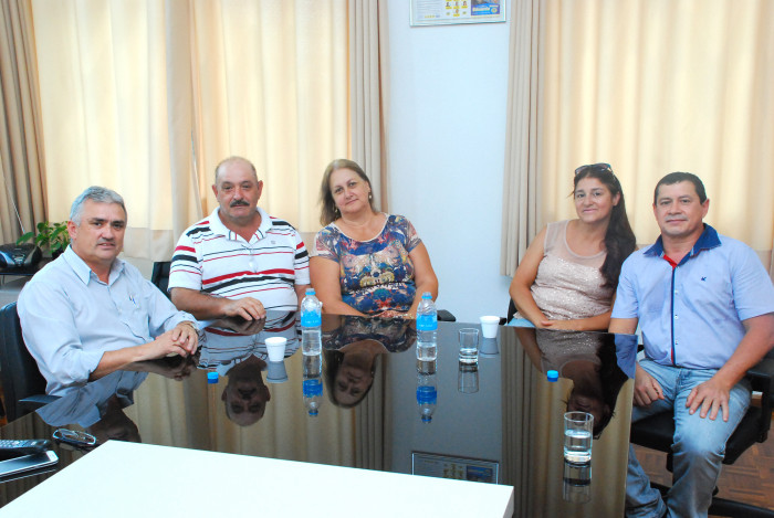 PREFEITO RECEBE A VISITA DO PASTOR OLDEMAR MORAES