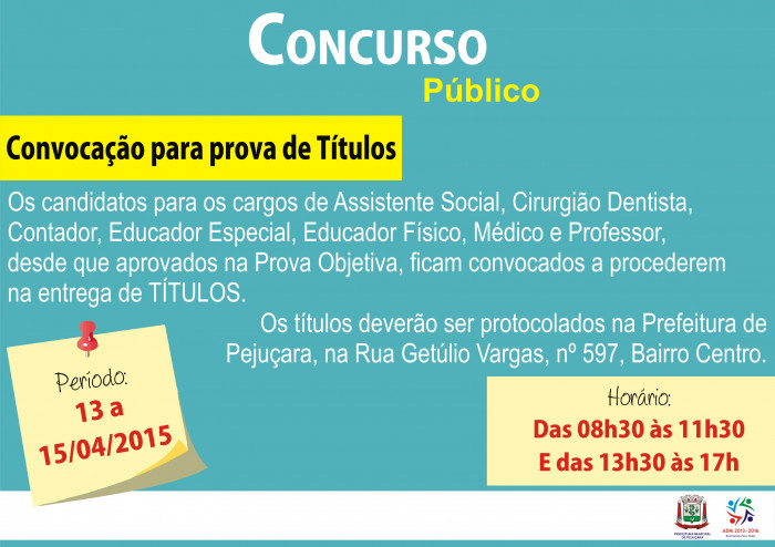CONCURSO PÚBLICO