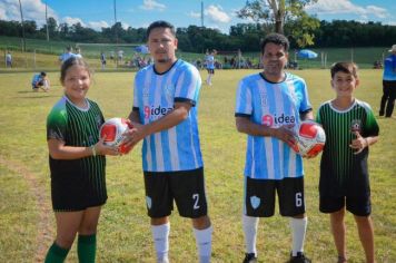 Foto - Bola na Rede na Abertura do Campeonato Municipal de Futebol em Vista Alegre