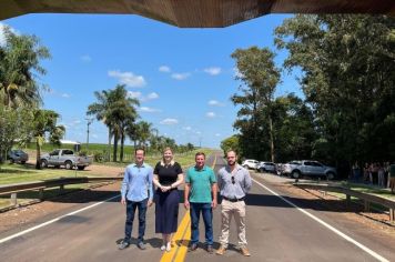 Foto - Inauguração do Pórtico da ERS 553