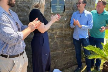 Foto - Inauguração do Pórtico da ERS 553