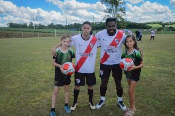 Foto - Bola na Rede na Abertura do Campeonato Municipal de Futebol em Vista Alegre